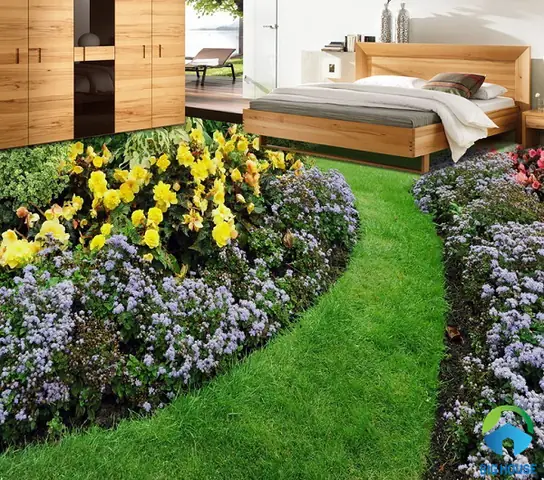 1. TOP mẫu gạch lát nền 3D phòng ngủ ĐẸP ẤN TƯỢNG