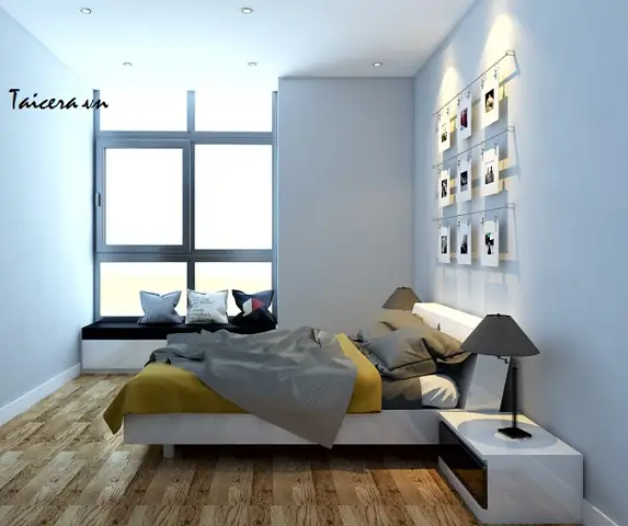 Hướng dẫn chi tiết chọn và thi công gạch ốp chân tường phòng ngủ