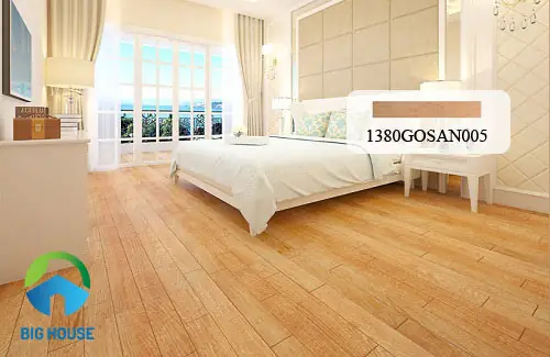 2.1 Phòng ngủ cổ điển với mẫu gạch lát nền 1380GOSAN005