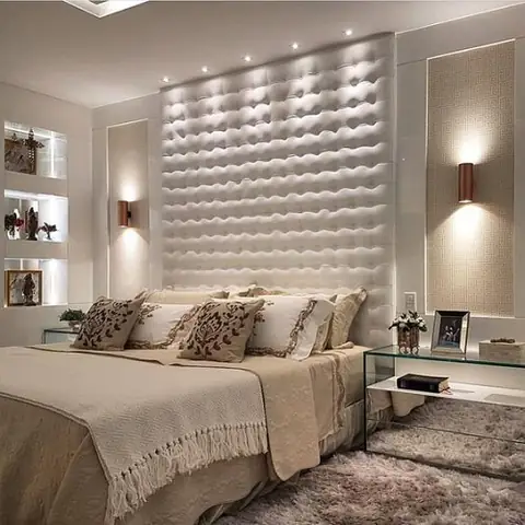 1.1 Gạch ốp tường phòng ngủ 3D – độc đáo, khác biệt
