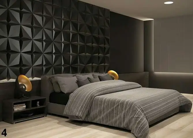 Những mẫu gạch ốp tương phòng ngủ 3d đẹp