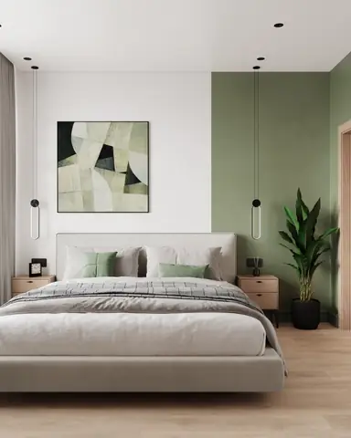 Hướng Dẫn Trang Trí Phòng Ngủ Với Gam Màu Xanh Cốm Tinh Tế