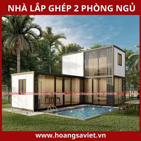 Làm sao để ghép hai phòng ngủ con với nhau khoa học và đẹp mắt?
