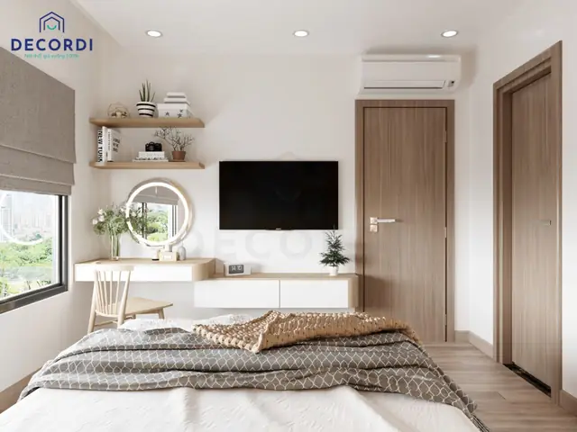 Tổng hợp 35 mẫu kệ trang trí phòng ngủ đẹp không tưởng