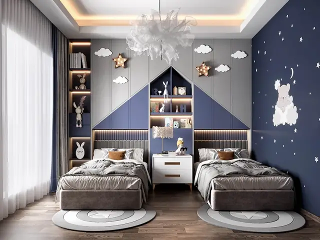 Giá Hoàn Thiện Phòng Ngủ Cho 2 Bé Gái: Các Yếu Tố & Chi Phí