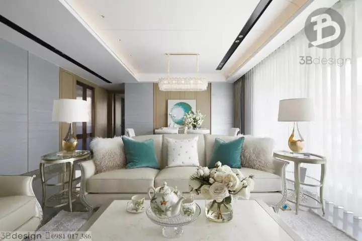 Chi Phí Nội Thất Căn Hộ 2 Phòng Ngủ Đẹp Là Bao Nhiêu?