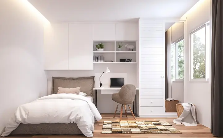 15+ Giải pháp Bố Trí Phòng Ngủ Nhỏ Đẹp, Tiện Nghi và Khoa Học