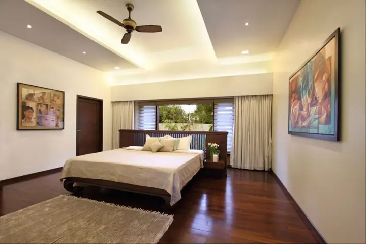 giật cấp trần thạch cao phòng ngủ