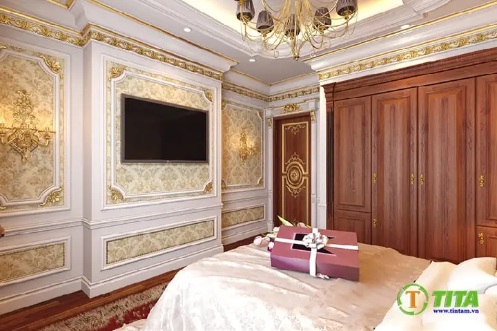 Giấy dán tường cổ điển phòng ngủ: Chọn và phối sao cho đẹp?