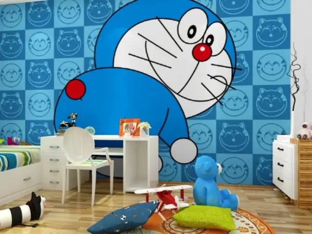 3.2 Giấy dán tường Doremon