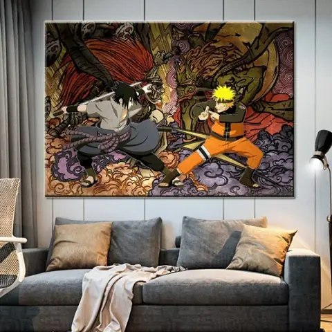 3.4 Giấy dán tường Naruto