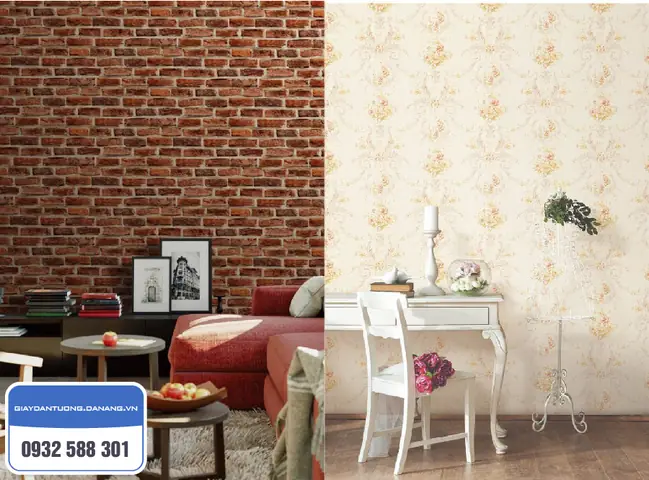 Giấy dán tường 3D cao cấp, mẫu giấy dán tường đẹp, giá rẻ tại Đà Nẵng.