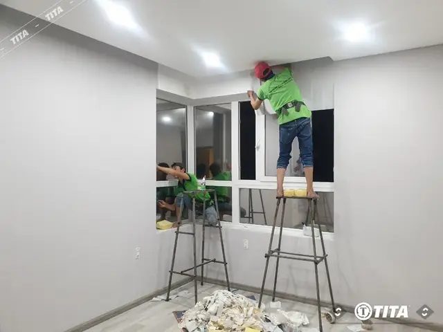 Địa chỉ Thi công Giấy dán tường phòng ngủ đẹp tại TPHCM