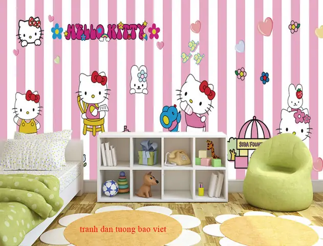 Giấy Dán Tường Phòng Ngủ Hello Kitty: Hướng Dẫn Chọn Và Trang Trí Giấy Dán Tường Phòng Ngủ Hello Kitty: Hướng Dẫn Chọn Và Trang Trí