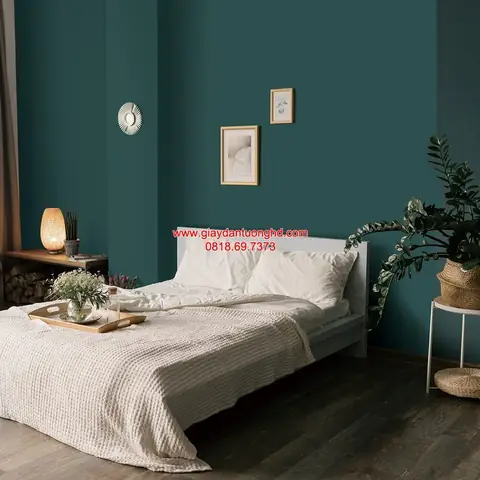 Giấy dán tường phòng ngủ màu xanh đậm: Hướng dẫn chi tiết Giấy dán tường phòng ngủ màu xanh đậm: Hướng dẫn chi tiết