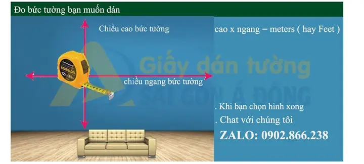 HƯỚNG DẪN THI CÔNG GIẤY DÁN TƯỜNG