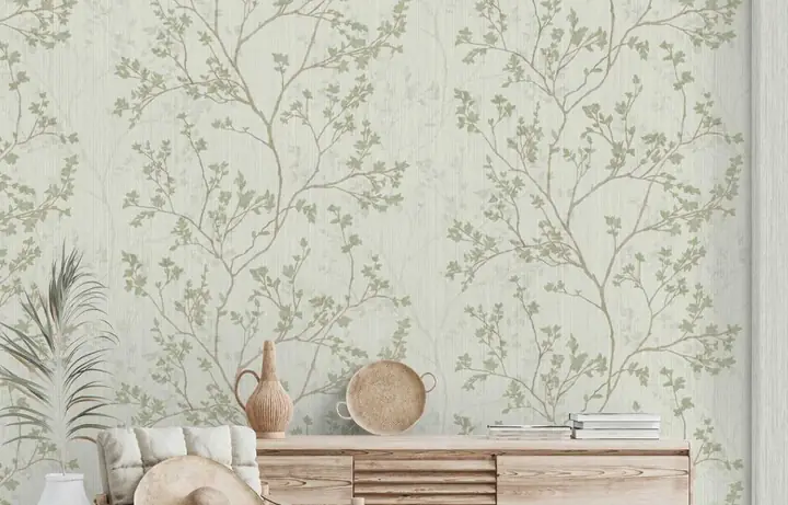 Giấy Dán Tường Phòng Ngủ Vintage: Hướng Dẫn Chọn Và Phối Hợp Tuyệt Đẹp