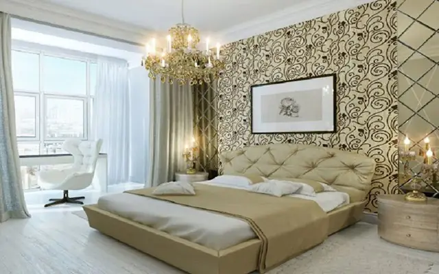 Giấy dán tường phòng ngủ vợ chồng: Hướng dẫn chọn và trang trí