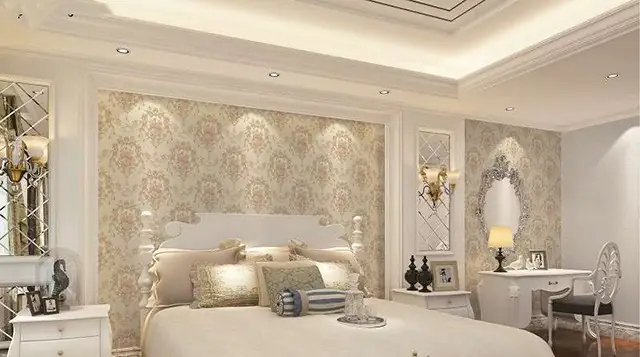 Giấy dán tường phòng ngủ vợ chồng: Hướng dẫn chọn và trang trí