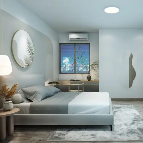 Giường phòng ngủ nhà chung cư: Hướng dẫn chọn và bố trí tối ưu