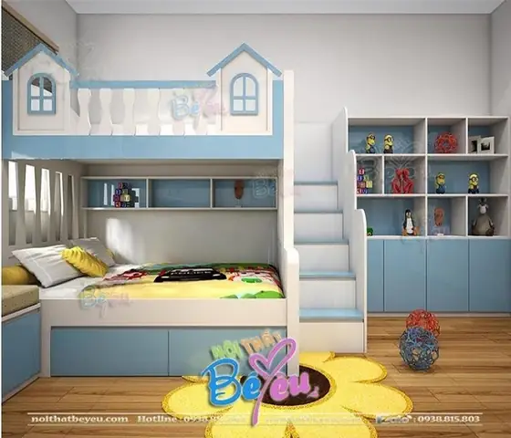 Giường Tầng Phòng Ngủ Con Trai: Bí Quyết Chọn Lựa Và Thiết Kế Tối Ưu
