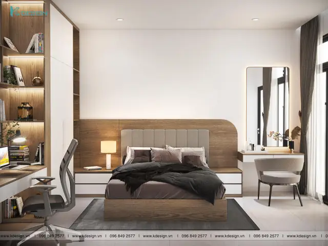 gỗ ốp tường phòng ngủ gỗ ốp tường phòng ngủ