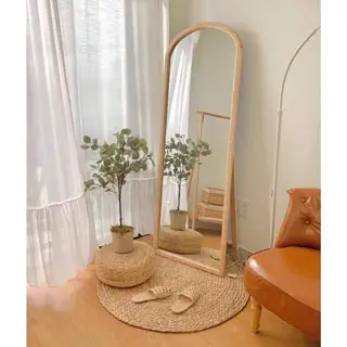 3.3 Gương gỗ kết hợp chân đế