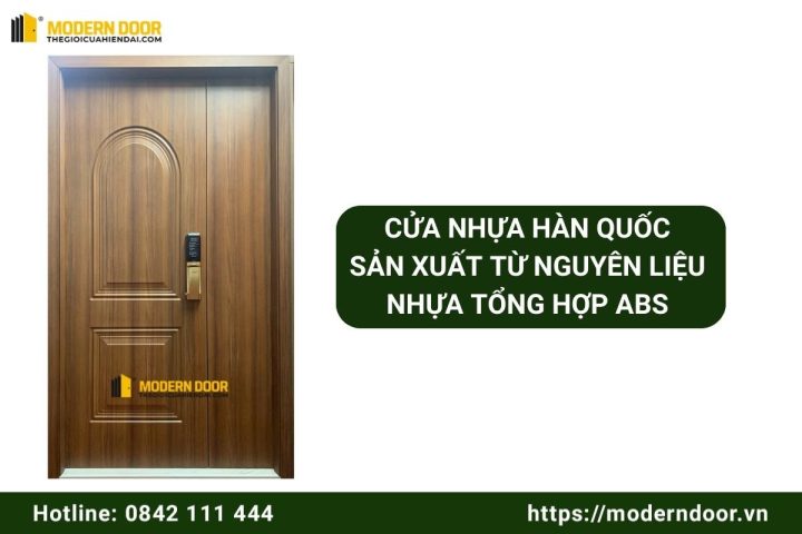 Hình ảnh cửa nhựa ABS Hàn Quốc