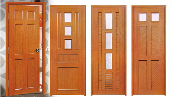 Hình ảnh một cánh cửa nhựa nhà vệ sinh hiện đại màu vân gỗ, phù hợp với không gian phòng tắm tại Hải Phòng, thể hiện tính thẩm mỹ và khả năng chống ẩm cao.