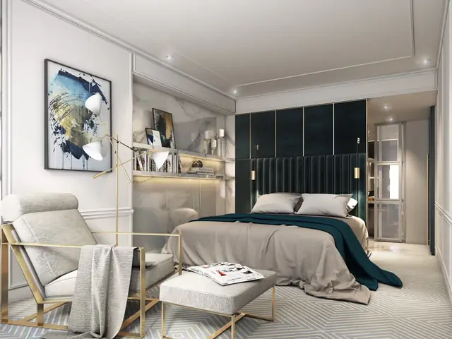Hình ảnh nhà mẫu Grand Manhattan 3 phòng ngủ: Khám phá không gian sống