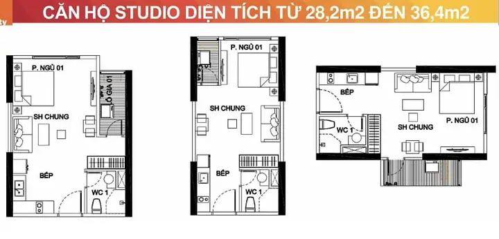 Khám phá hình ảnh nhà mẫu phòng ngủ Grand Manhattan 2 phòng ngủ