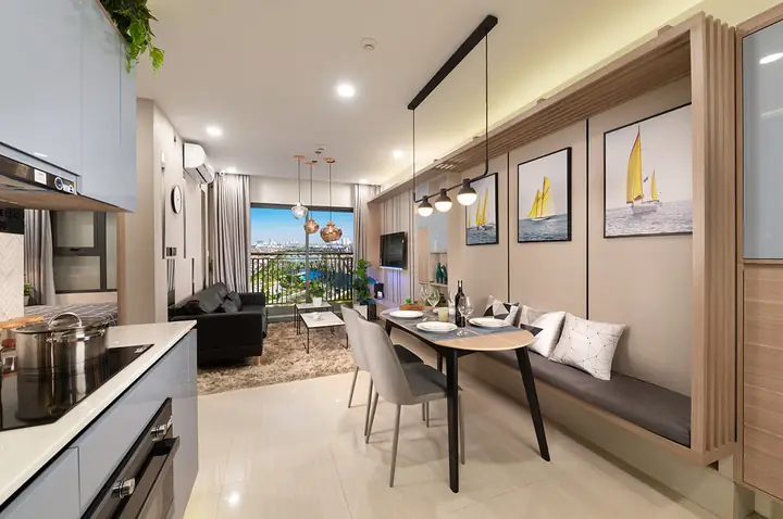 Hướng dẫn bố trí căn 1 phòng ngủ Vinhomes Smart City qua hình ảnh Hướng dẫn bố trí căn 1 phòng ngủ Vinhomes Smart City qua hình ảnh