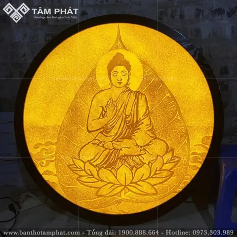 hình phật treo phòng ngủ