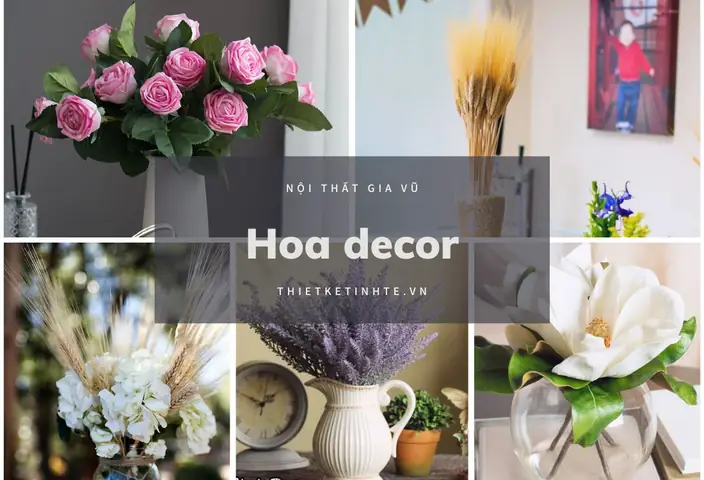 hoa để trong phòng ngủ