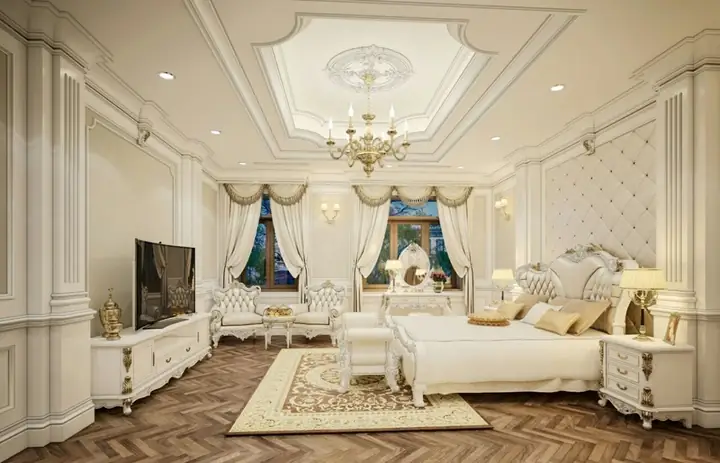 Hướng dẫn chọn phào chỉ hóc trang trí phòng ngủ đẹp, bền vững