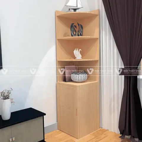 Kệ dán góc tường phòng ngủ: Lựa chọn tối ưu không gian sống