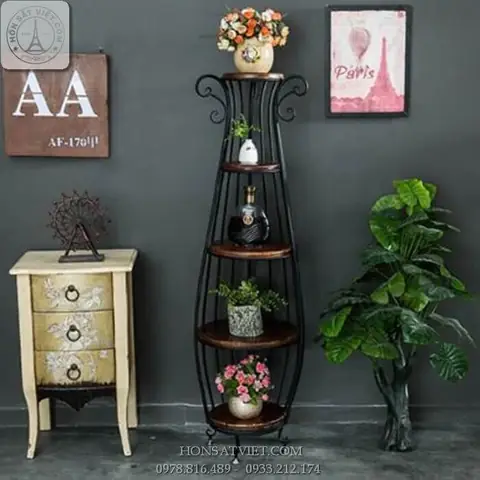 Kệ trang trí ban công