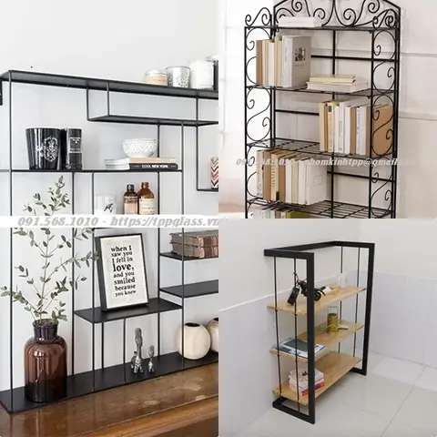 Kệ sắt trang trí phòng ngủ có thiết kế nào đẹp và sang trọng nhất hiện nay? Kệ sắt trang trí phòng ngủ có thiết kế nào đẹp và sang trọng nhất hiện nay?