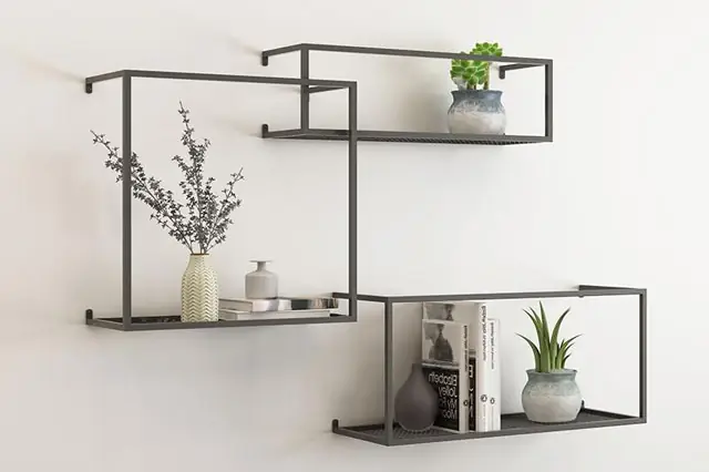 Kệ Sắt Treo Tường Phòng Ngủ: Hướng Dẫn Chọn Và Bố Trí Tối Ưu