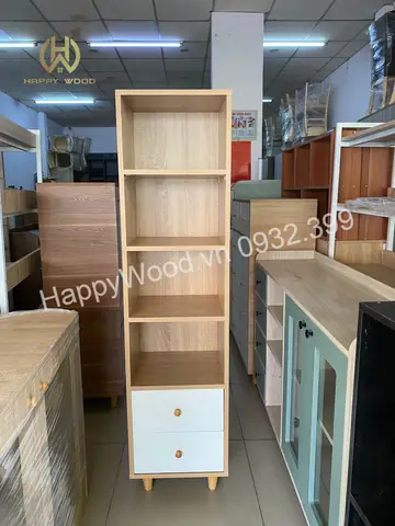 Hướng Dẫn Chọn Kệ Trang Trí Phòng Ngủ 1m4 x 75