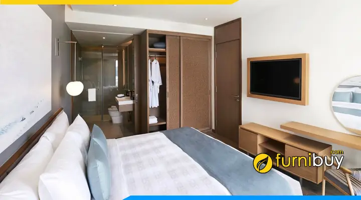 kệ tủ treo tường phòng ngủ