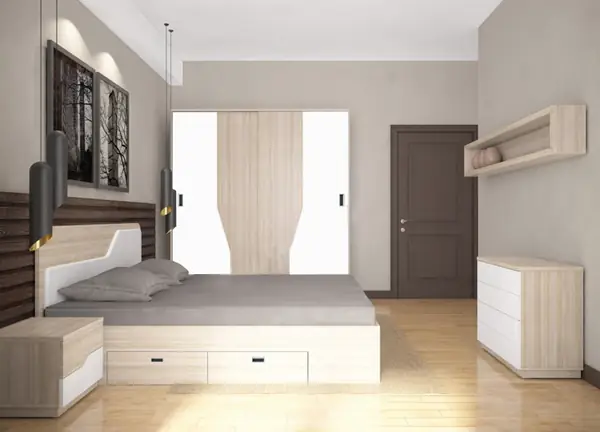 Cách Kết Hợp Phòng Khách Phòng Ngủ Tối Ưu Không Gian Sống