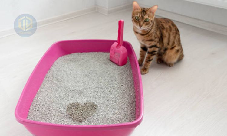 Khử mùi hôi của dép nhựa bằng cát vệ sinh cho mèo