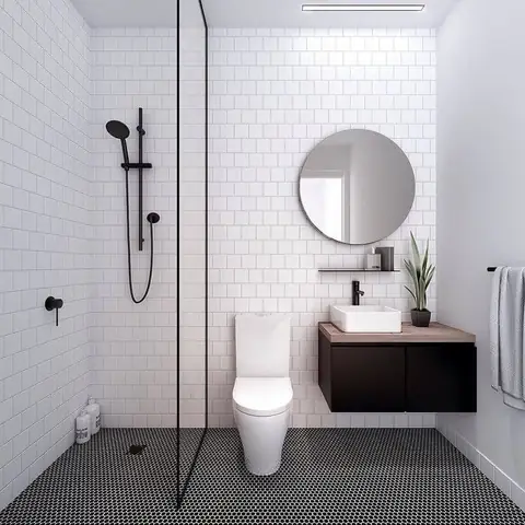kích thước phòng ngủ có nhà vệ sinh