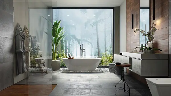 kích thước phòng ngủ có nhà vệ sinh