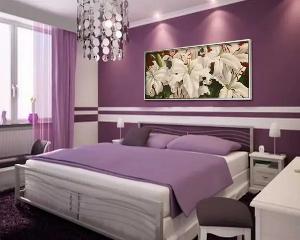 Vị trí “vàng” khi treo tranh tại phòng ngủ