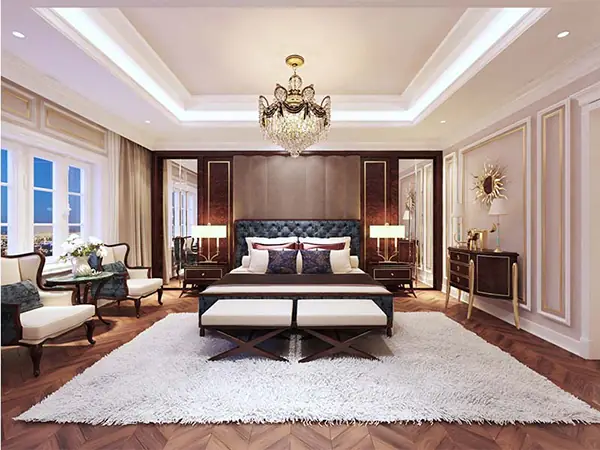 la phông phòng ngủ đẹp