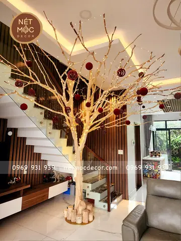 Hướng dẫn làm cành cây trang trí phòng ngủ đẹp và dễ thực hiện