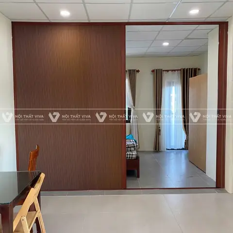 làm cửa lùa phòng ngủ