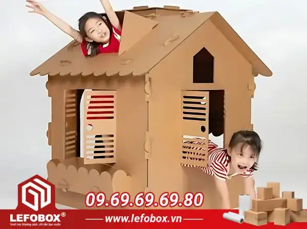 làm mô hình phòng ngủ bằng bìa